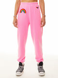 RAINBOW EMBROIDERY SWEATPANT