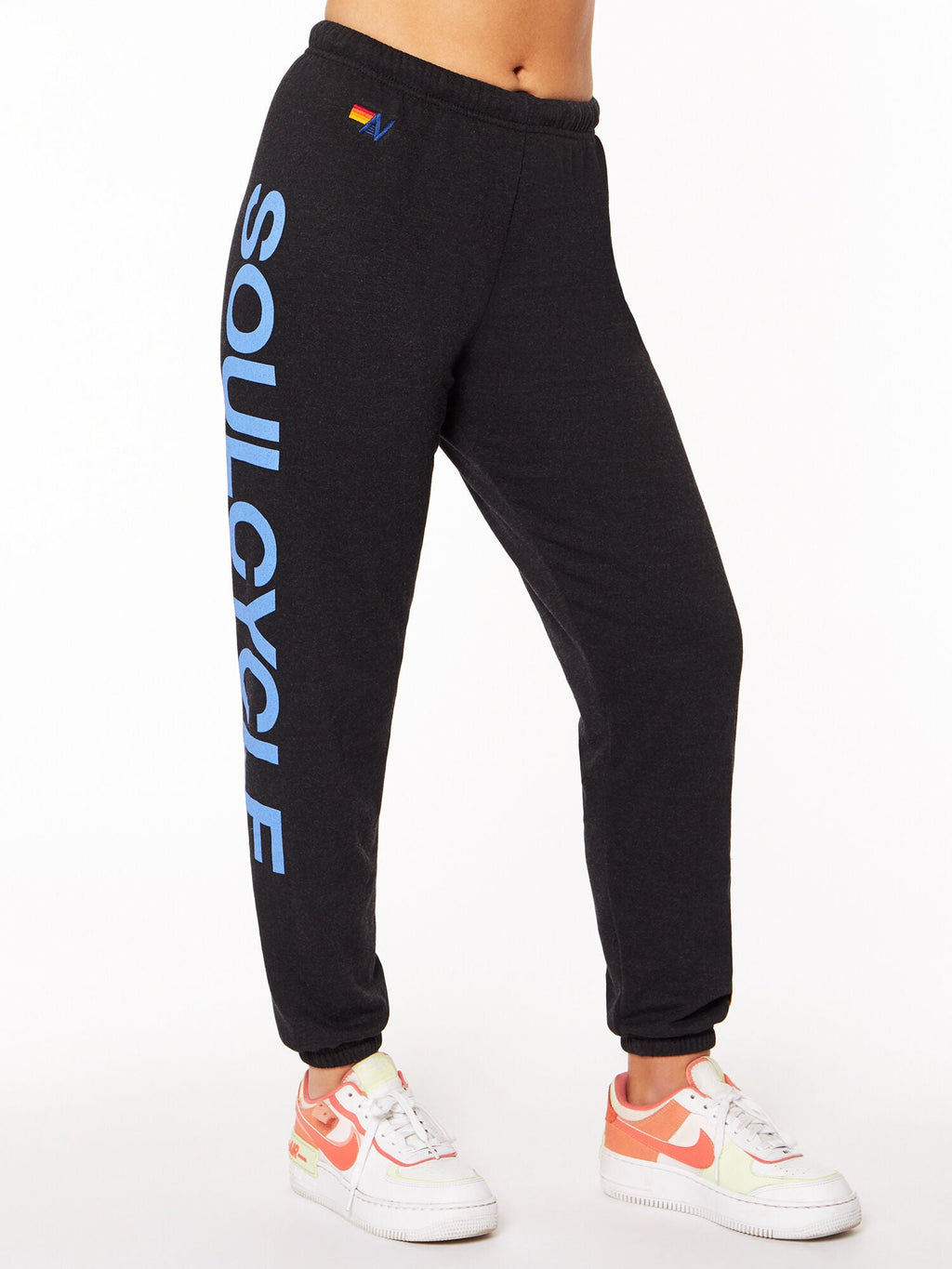 4 STRIPE  SWEATPANTS BLACK