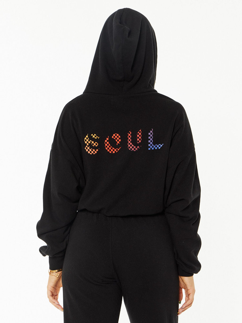 ZIP CROP HOODIE