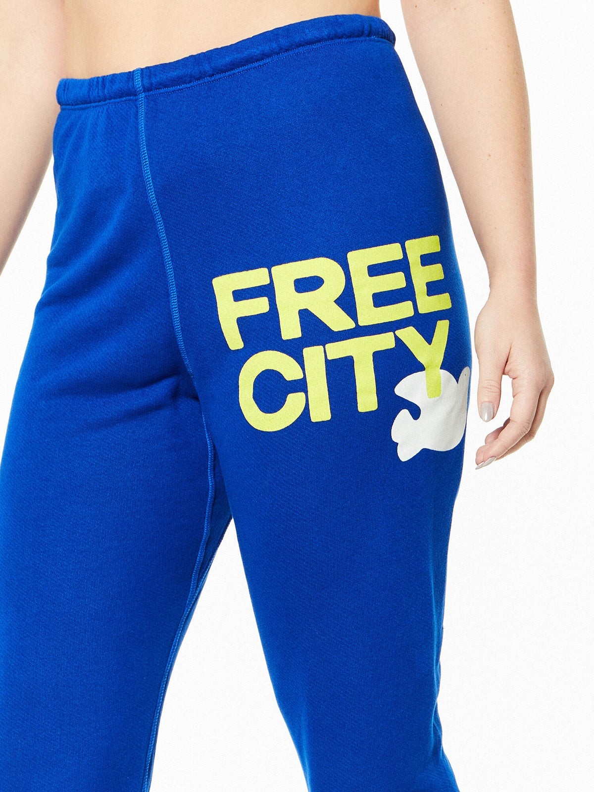 SUPERFLUFF LUX SWEATPANT BLUE