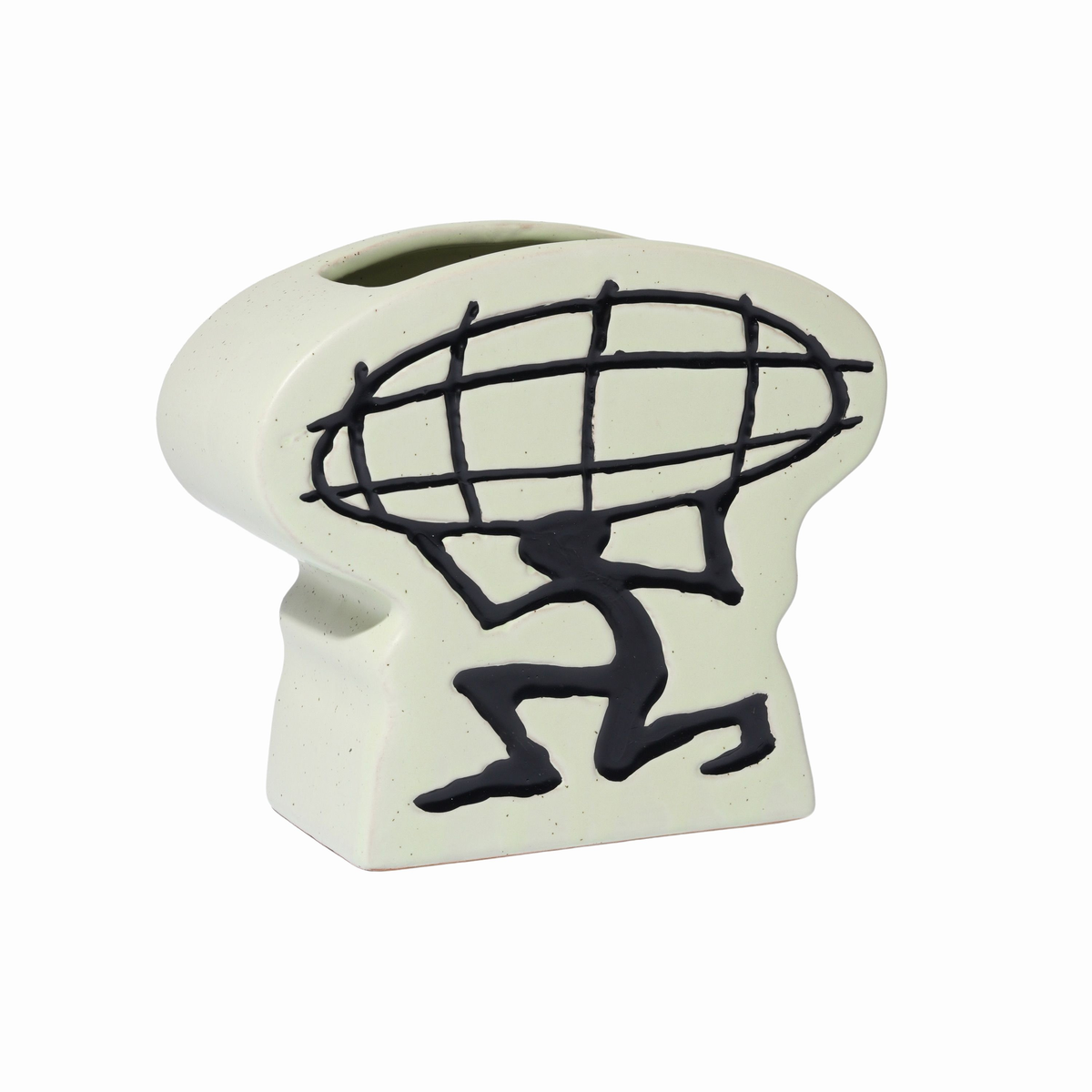BUTTER TERRAIN VASE Mint