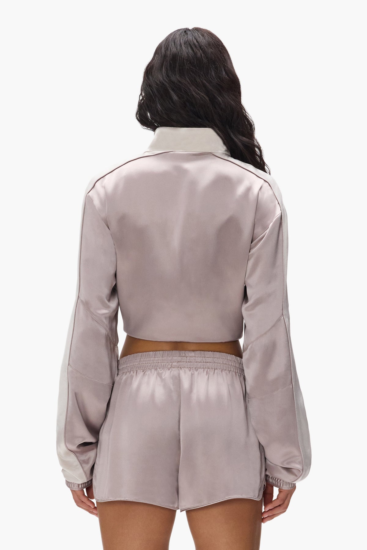 Satin Track Jacket