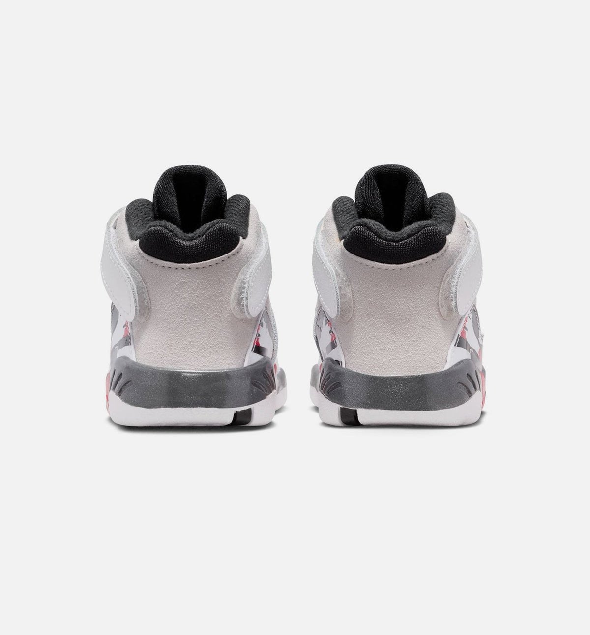 Air Jordan 8 Retro White and True Red Infant/Toddler Lifestyle Shoe – White/Black/True Red