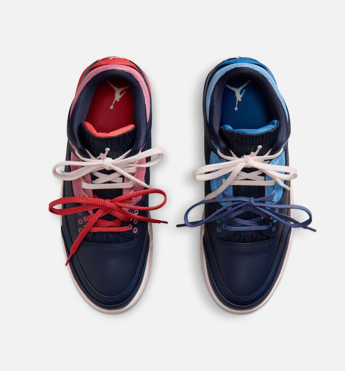 Air Jordan 3 Retro Sport Renaissance Women's Sneakers - Obsidian / Chalk / Track Red