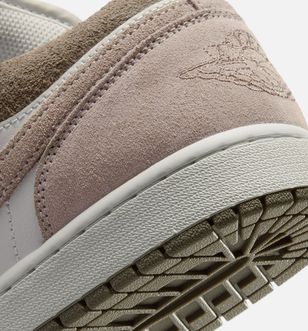 Air Jordan 1 Low Mens Lifestyle Shoe - Olive Grey/Enigma Stone/Summit White
