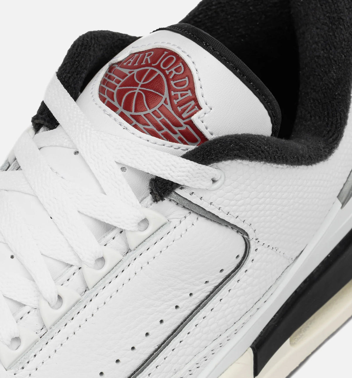 Air Jordan 23 Men's Lifestyle Shoes - White / Fire Red / Cement Grey