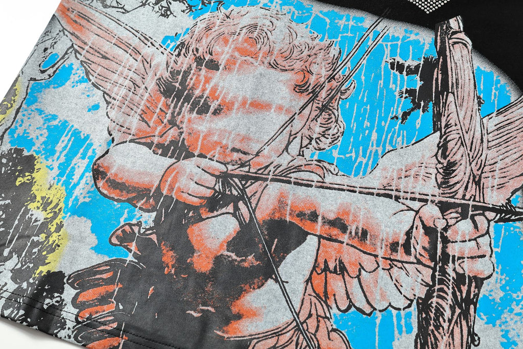 MIXED EMOTION Angel Dove Graphic T-Shirt