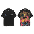 Godspeed Washed Black Skull Graphic T-Shirt