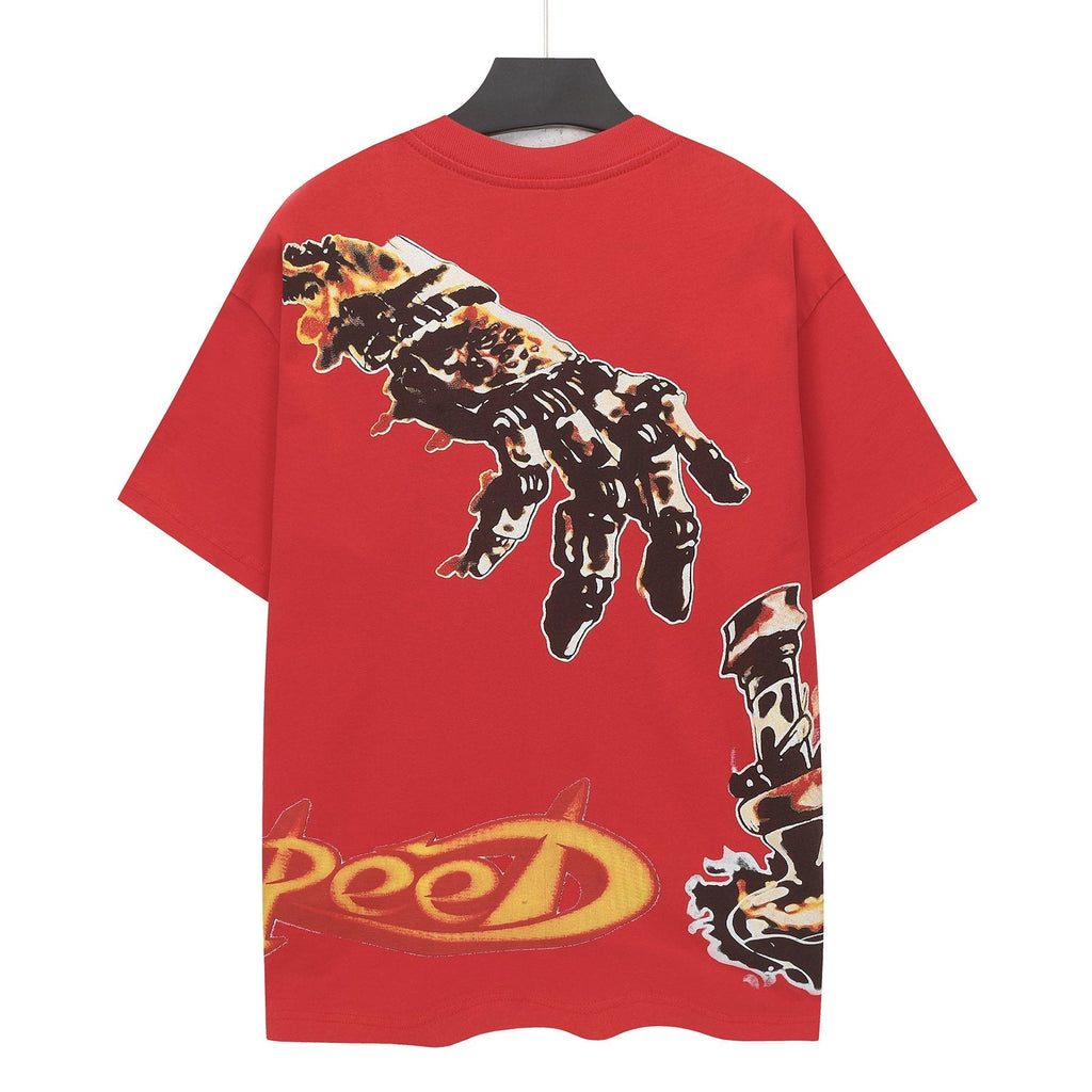 Godspeed Skull Graphic Short-Sleeve T-Shirt