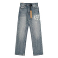 Ksubi Light Blue Straight-Leg Jeans