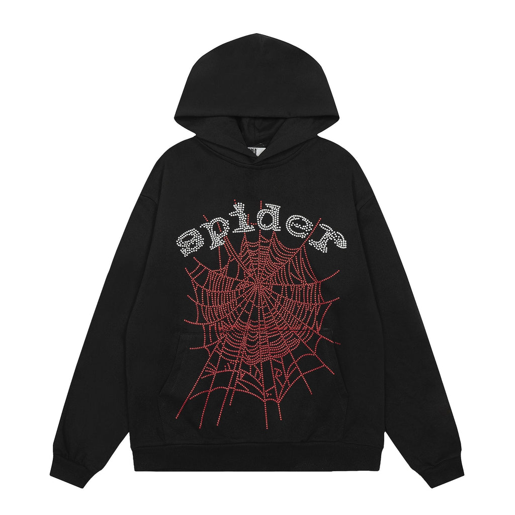 Sp5der Spider-Web Graphic Hoodie