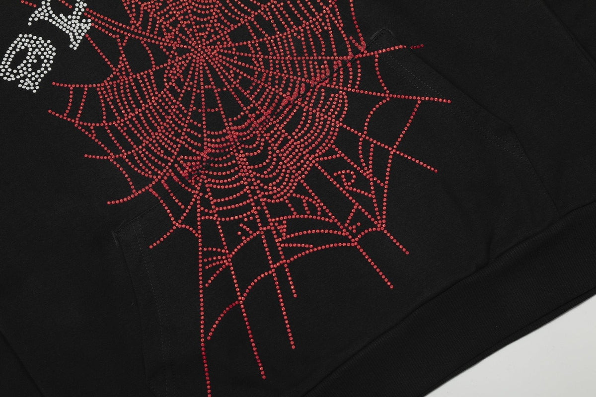 Sp5der Spider-Web Graphic Hoodie