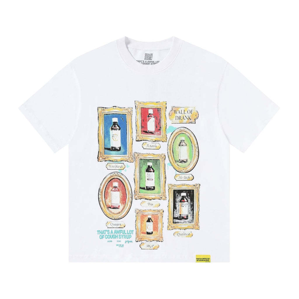 THAT'S A AWFUL LOT OF COUGH SYRUP Bottle Graphic T-Shirt