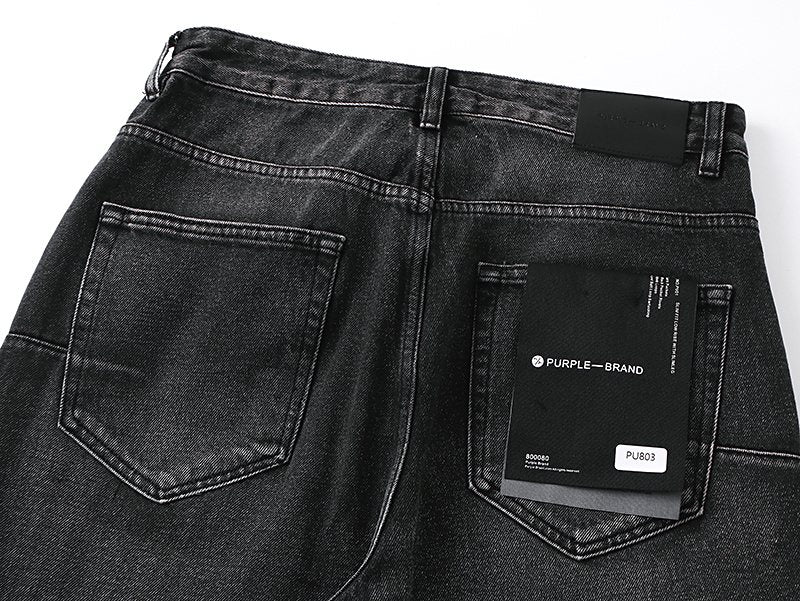 Purple Brand Washed Black Jeans