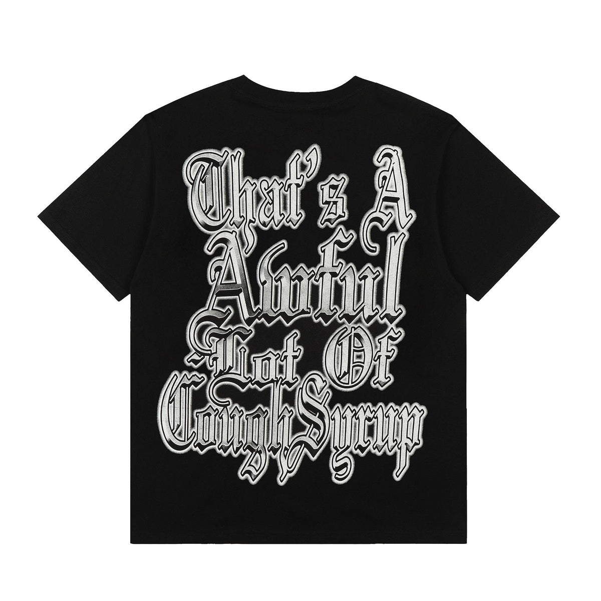 THAT'S A AWFUL LOT OF COUGH SYRUP Cherub Graphic T-Shirt
