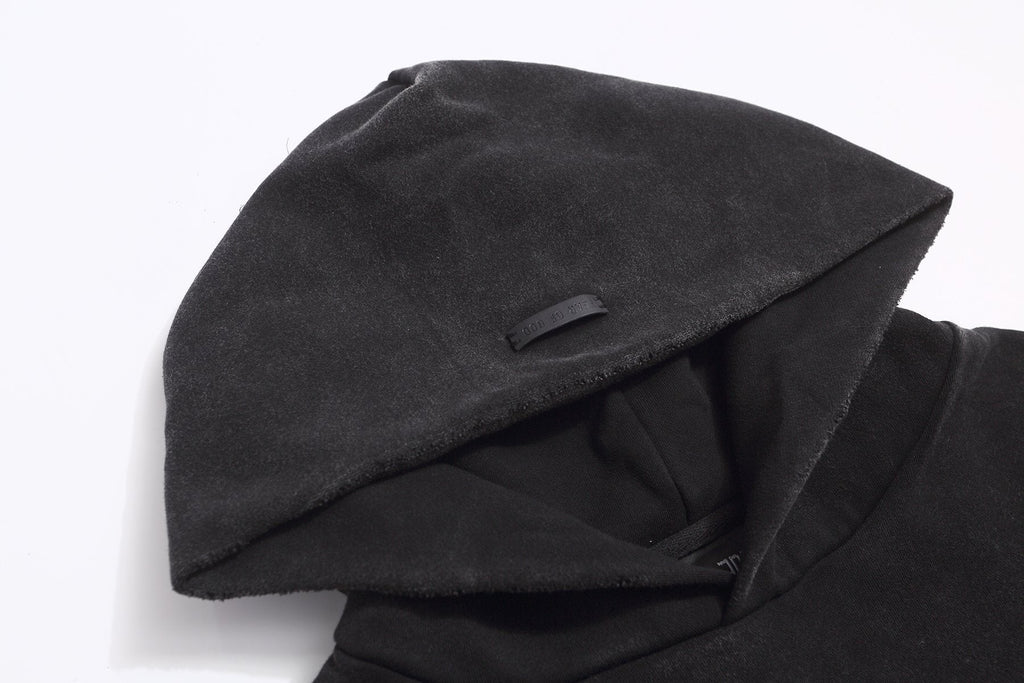 Fear of God Eternal Graphic Washed Hoodie - Black