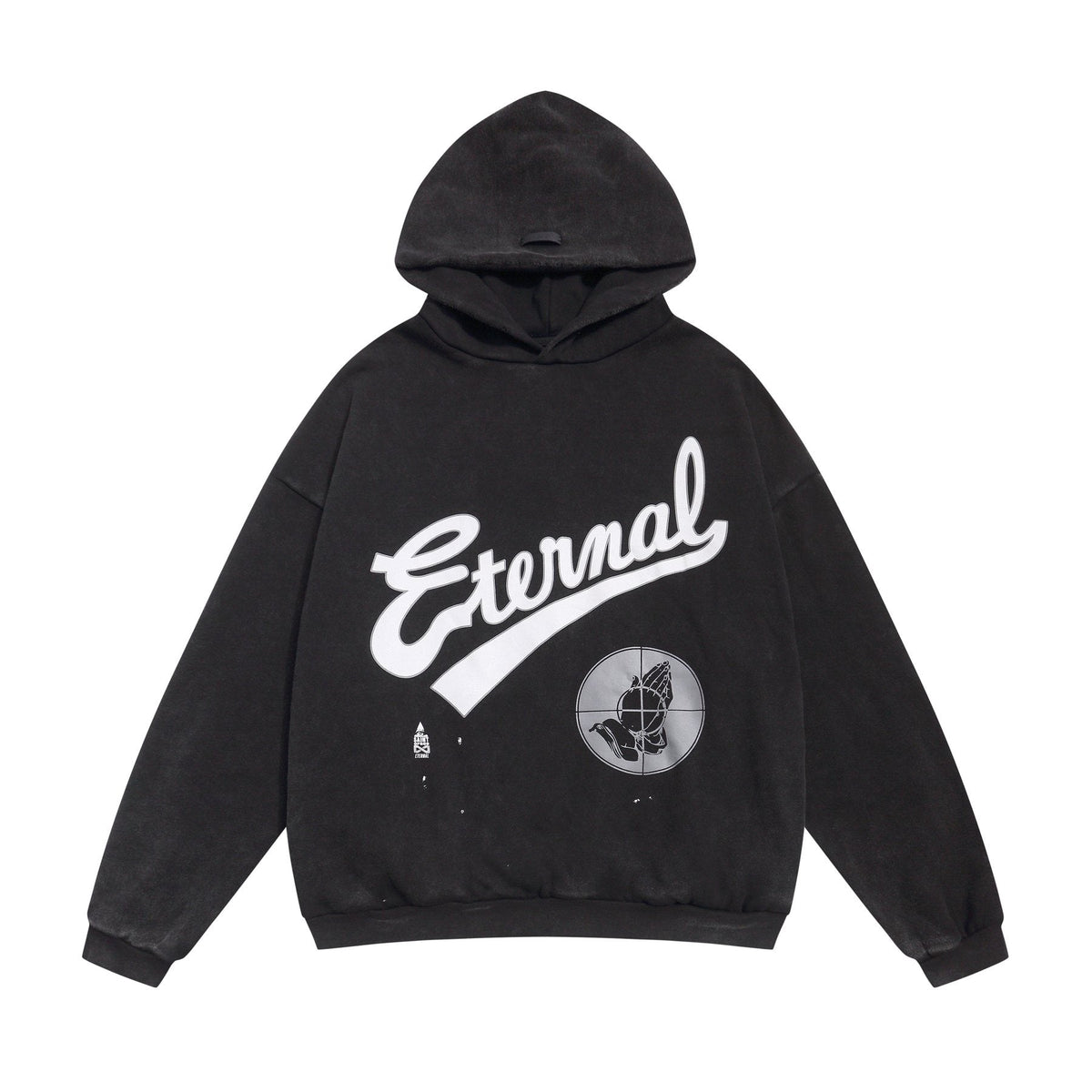Fear of God Eternal Graphic Washed Hoodie - Black