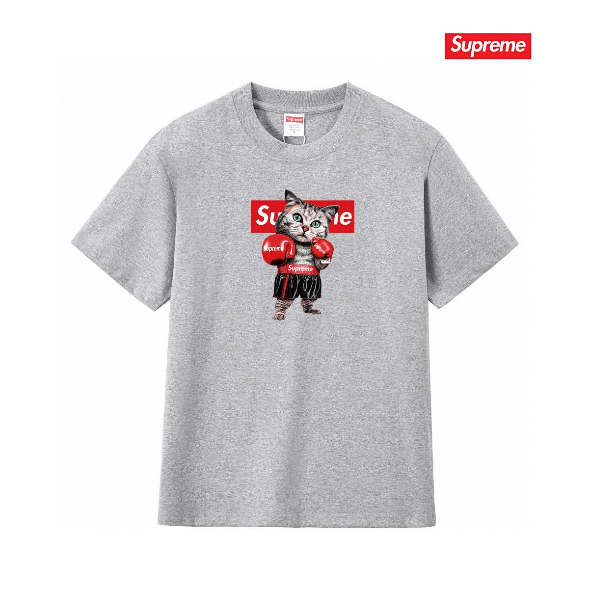 Supreme Boxing Cat Graphic T-Shirt