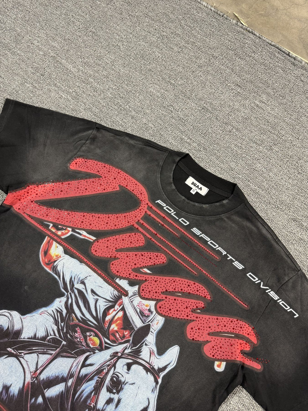 DUAA New Age Horse Rider Graphic T-Shirt