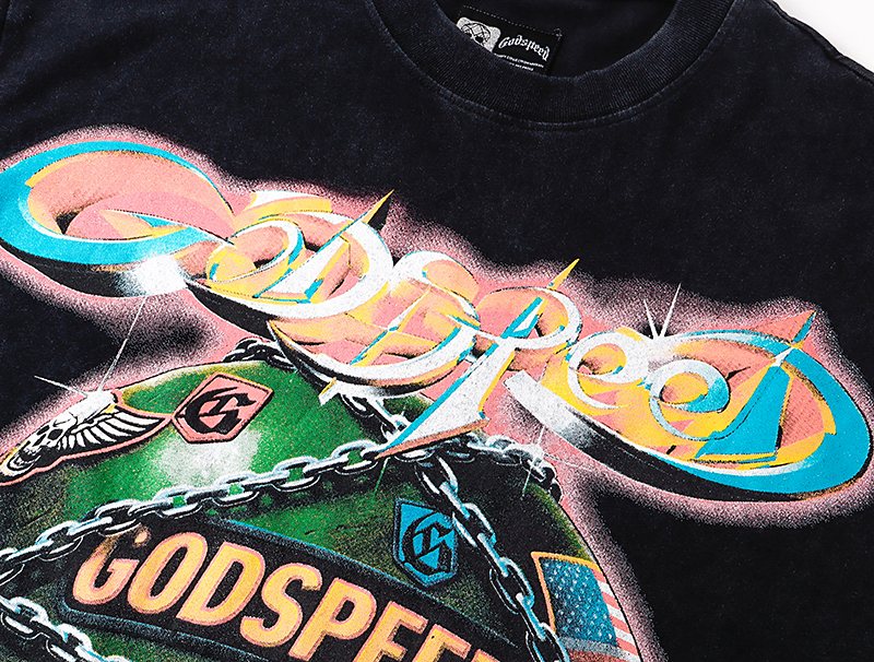 Godspeed Out of Many One Skull Graphic T-Shirt