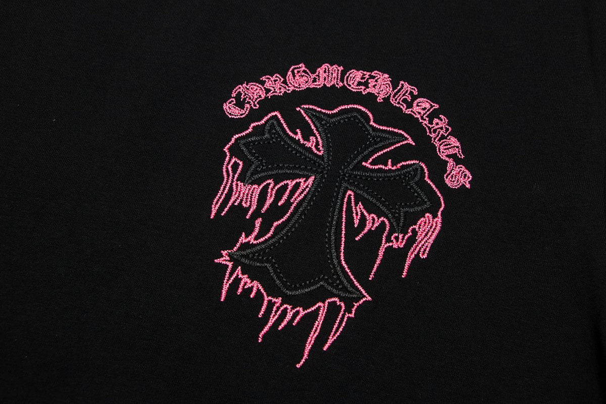 Chrome Hearts Sanskrit Cross Graphic T-Shirt