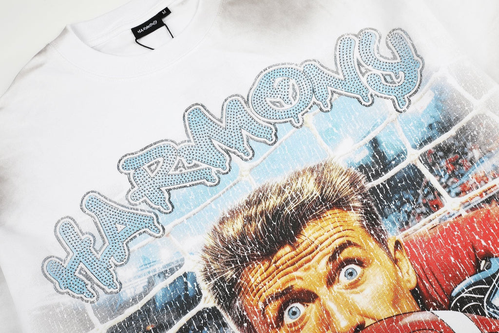 HARMONY Football Graphic T-Shirt