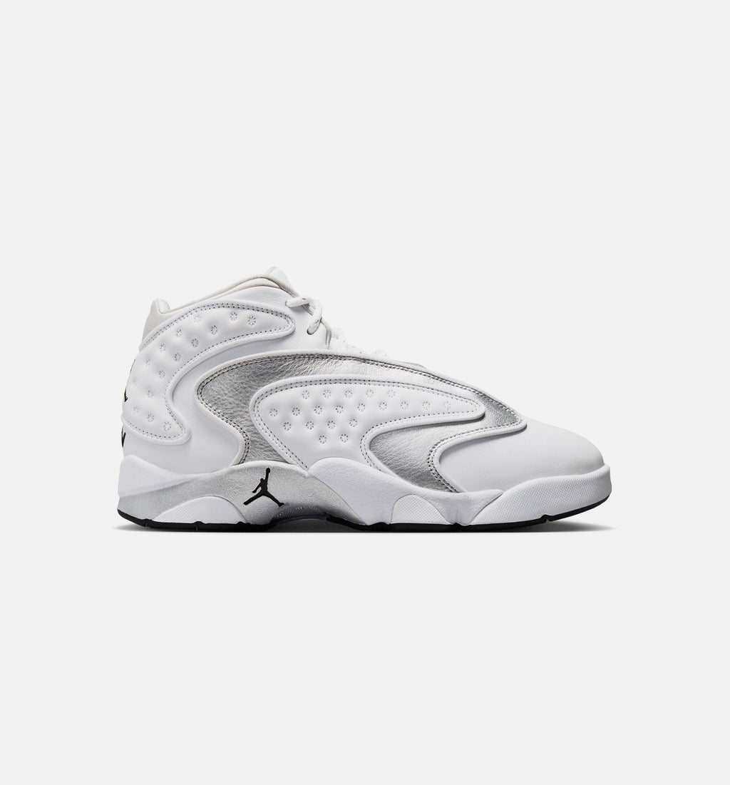 Air Jordan OG Women's Lifestyle Shoe – White/Black/Metallic Silver