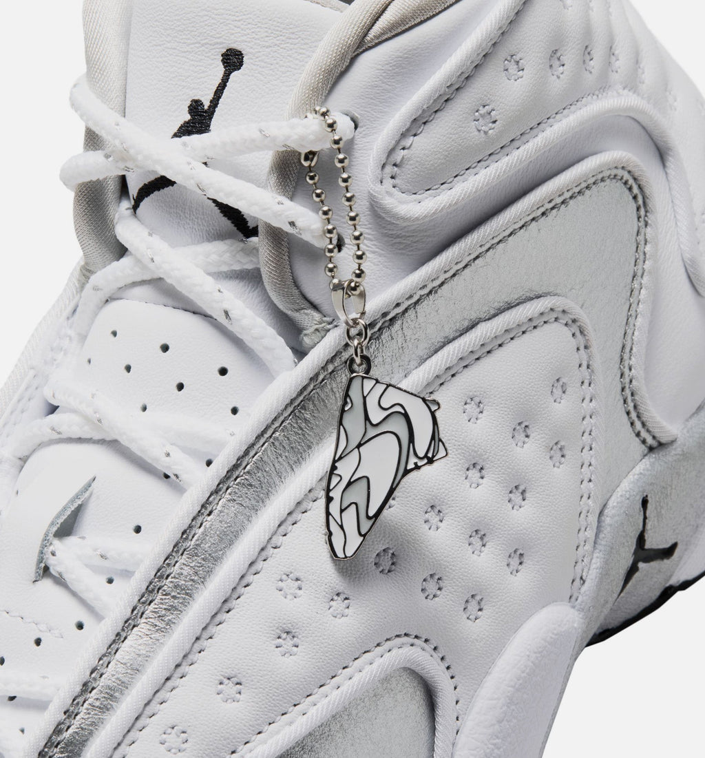 Air Jordan OG Women's Lifestyle Shoe – White/Black/Metallic Silver