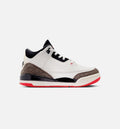 Air Jordan 3 Retro Sail and University Red Preschool – Sail/Black/University Red/Pale Ivory