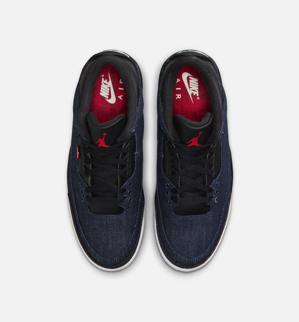 Air Jordan 3 Retro x Levi's Men's – Denim/Black/Sail