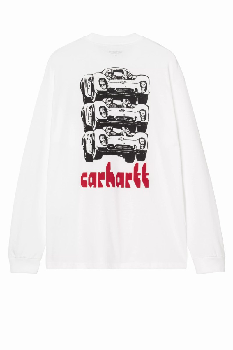 CARHARTT WIP L/S FRAMEWORK T-SHIRT White
