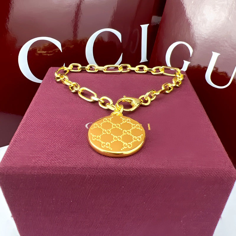 Gucci Round Pocket Watch Bracelet