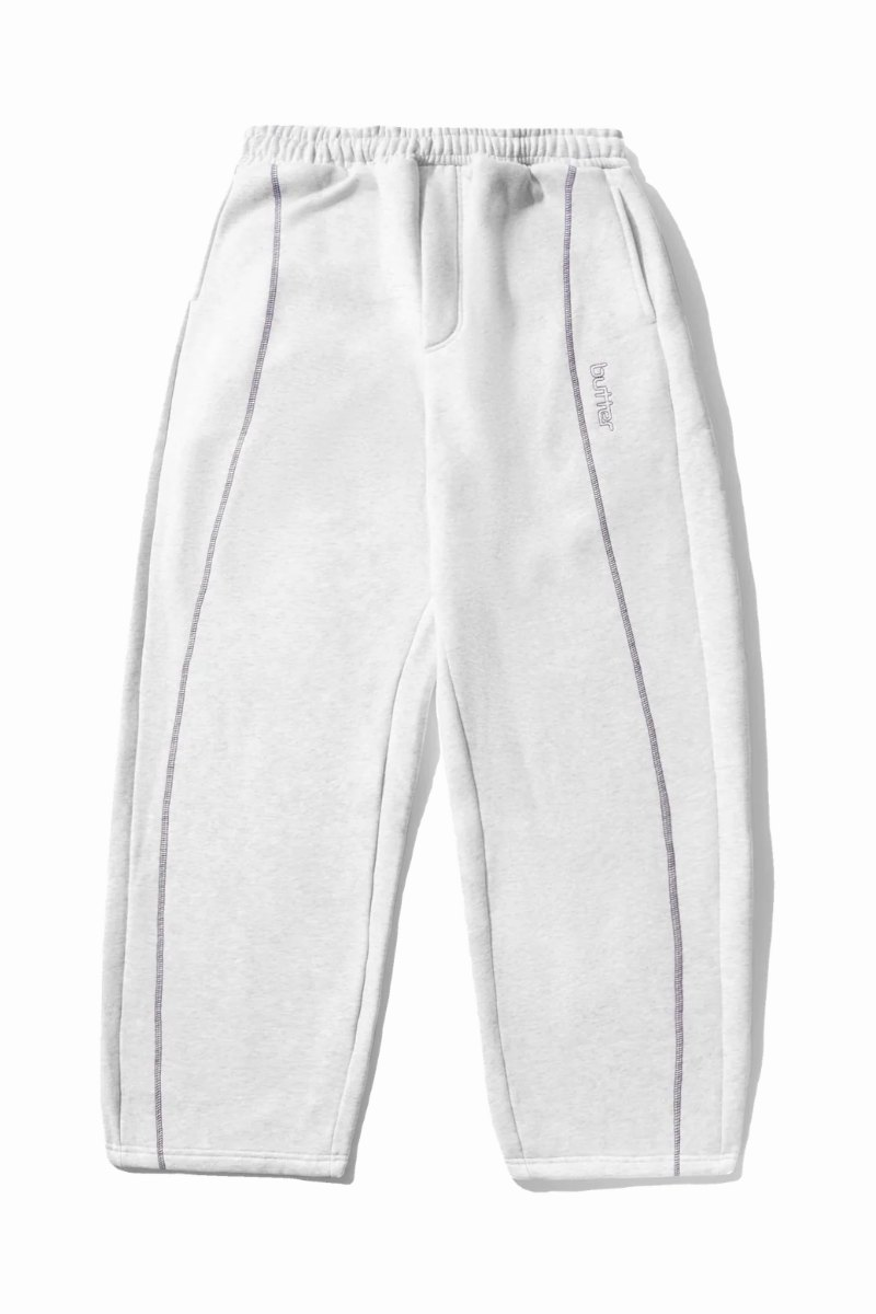 BUTTER LINES TRACK PANTS Ash Heather