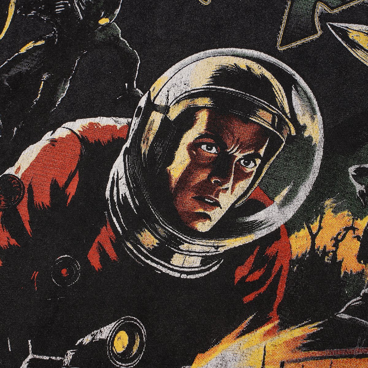 Godspeed Astronaut Sun-Eye Graphic T-Shirt