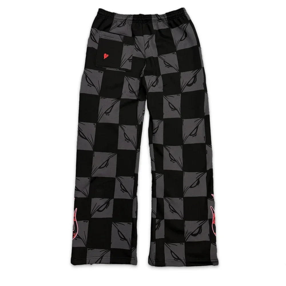 MATTY BOY 99 EYES SWEATPANTS ATLFLAMES BLACK/GREY