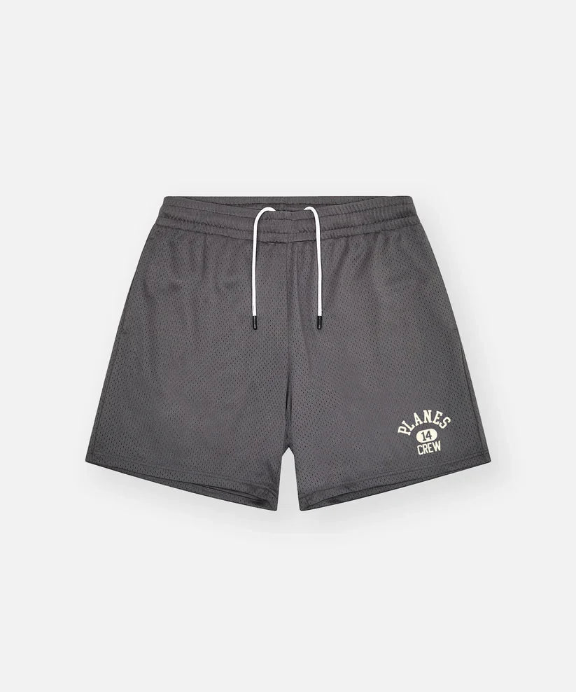 Paper Planes Solid Mesh Basketball Short