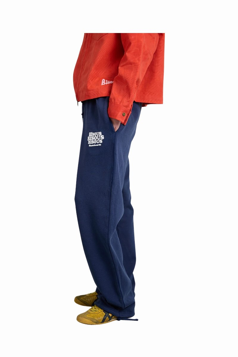 BISOUS SKATEBOARDS SWEATPANTS GREASE Navy