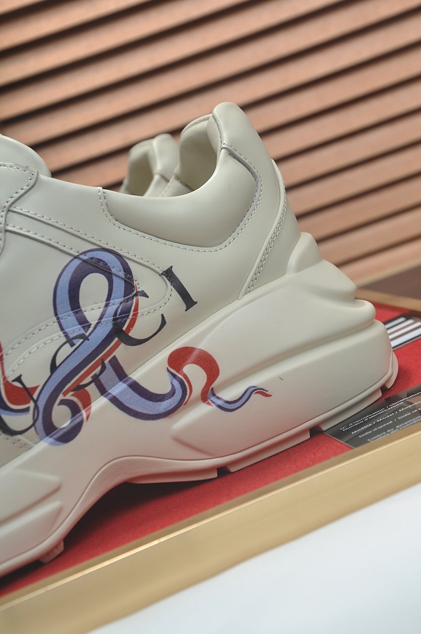 GUCCI Multicolor Graphic Chunky Sneakers