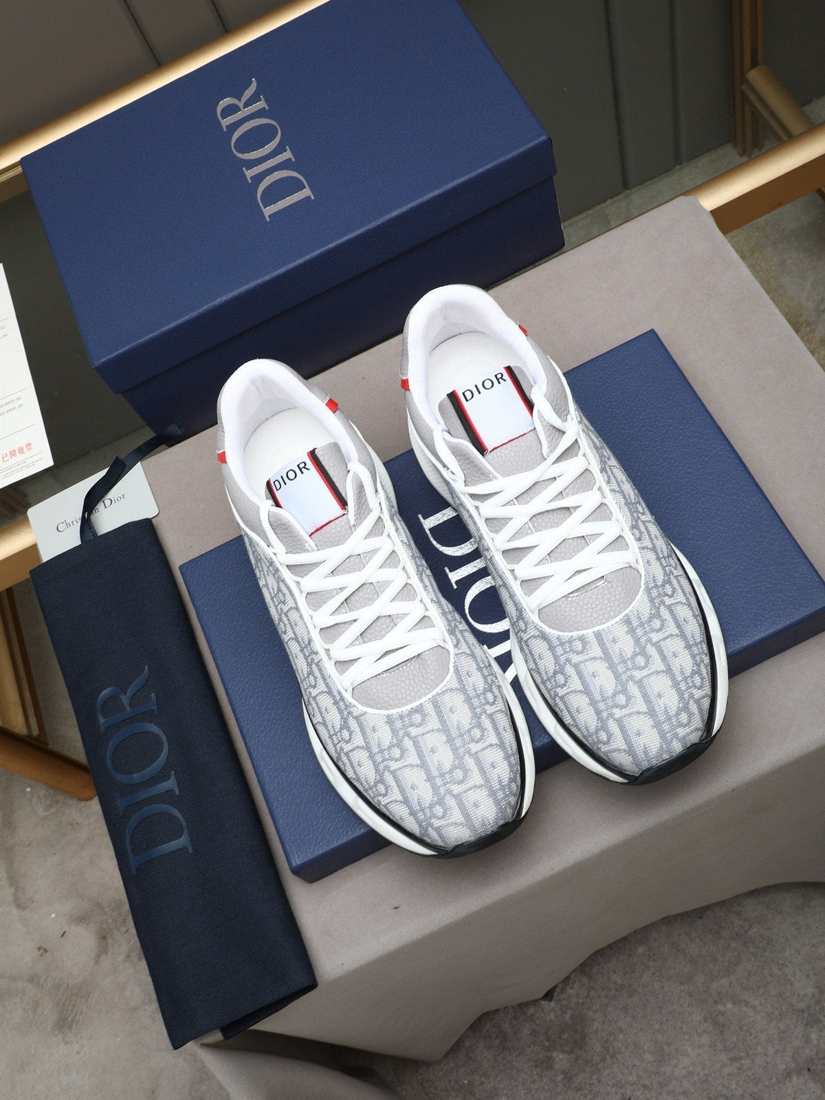 Dior Oblique Low-Top Sneakers