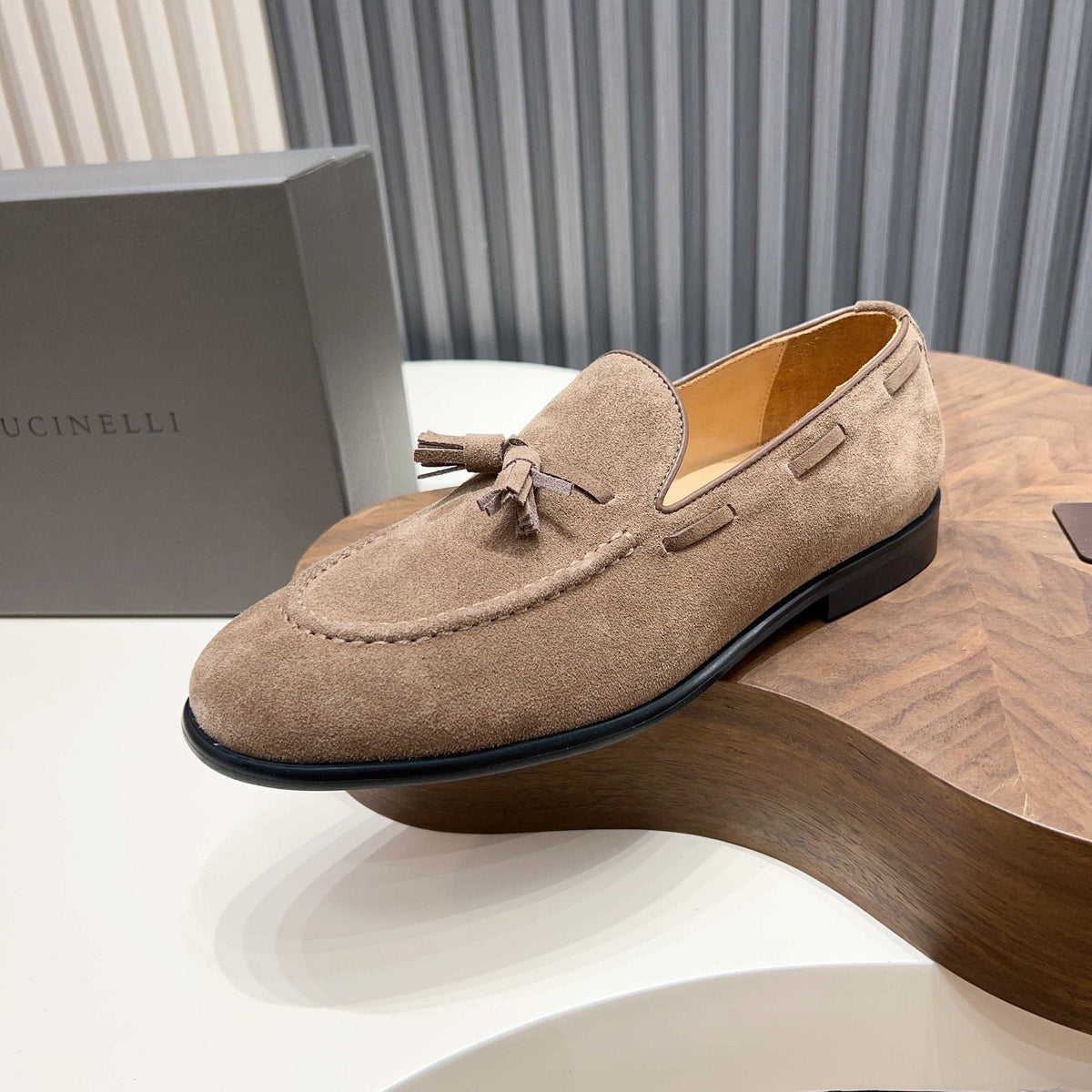 Brunello Cucinelli Men's Tassel Loafers - Rubber Outsole